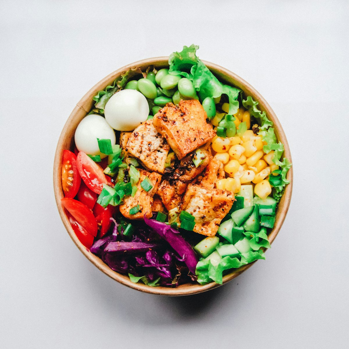Frische Bowl mit Gemüse